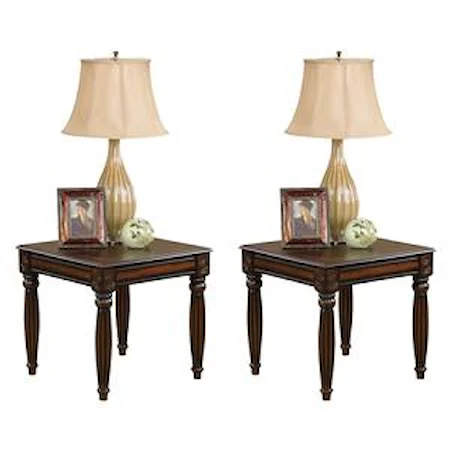 2 Pack End Table for use in Elegant Living Rooms